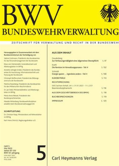 Bundeswehrverwaltung-Abo