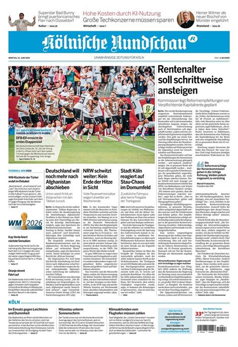 Koelnische-Rundschau-Abo