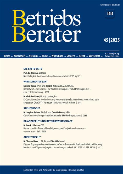 Betriebs-Berater-Abo