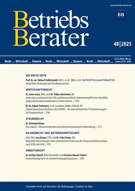 Betriebs-Berater-Abo