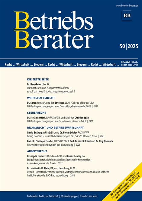 Betriebs-Berater-Abo