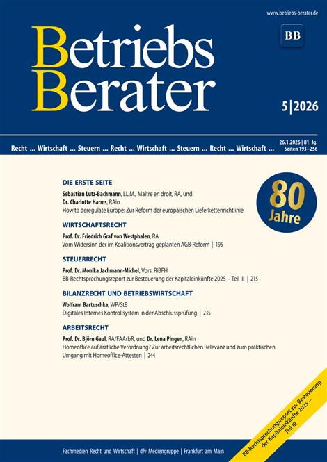 Betriebs-Berater-Abo