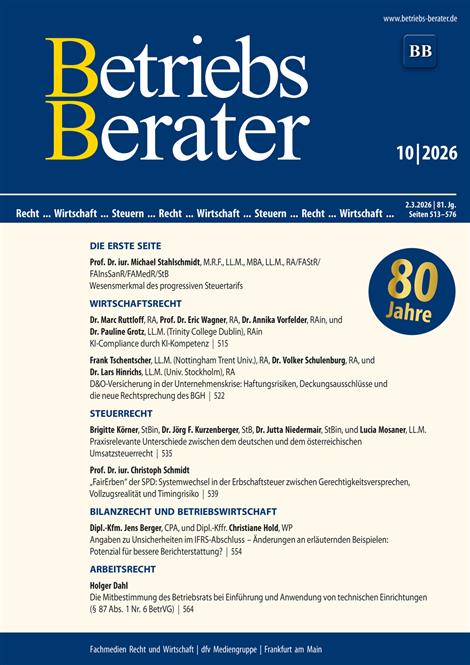 Betriebs-Berater-Abo