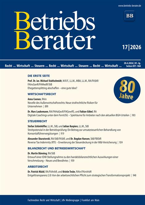 Betriebs-Berater-Abo