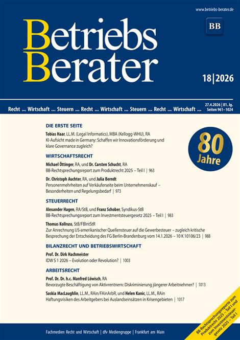 Betriebs-Berater-Abo