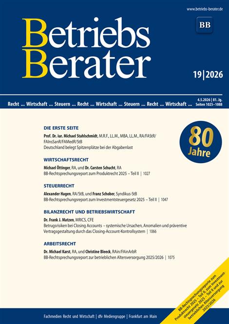 Betriebs-Berater-Abo