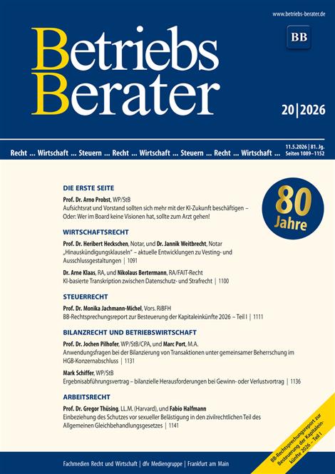 Betriebs-Berater-Abo