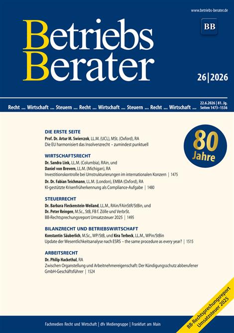 Betriebs-Berater-Abo