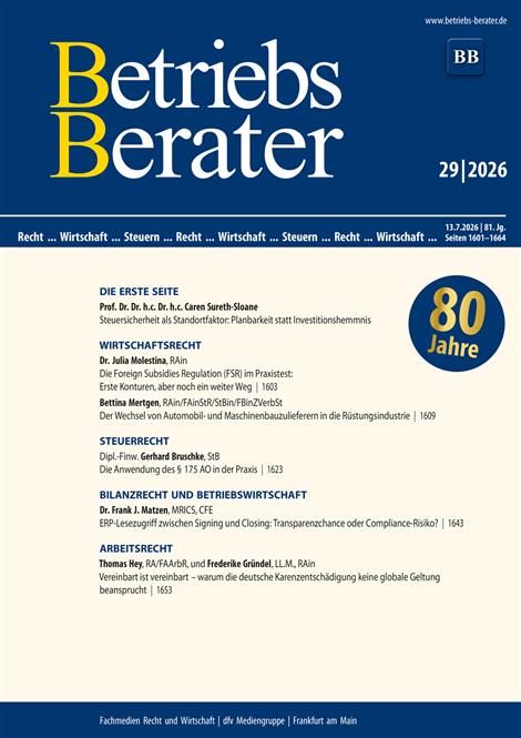Betriebs-Berater-Abo