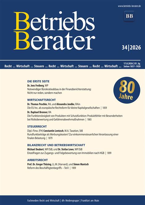 Betriebs-Berater-Abo