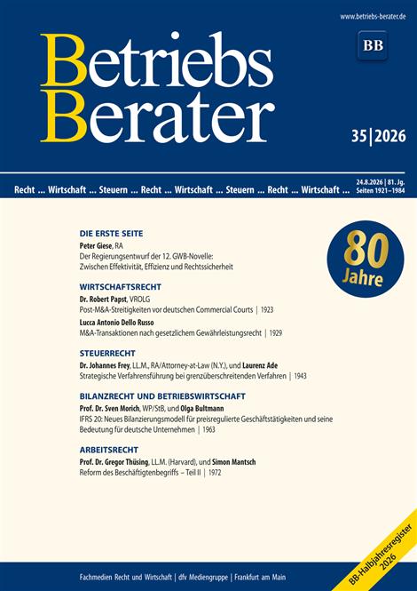 Betriebs-Berater-Abo