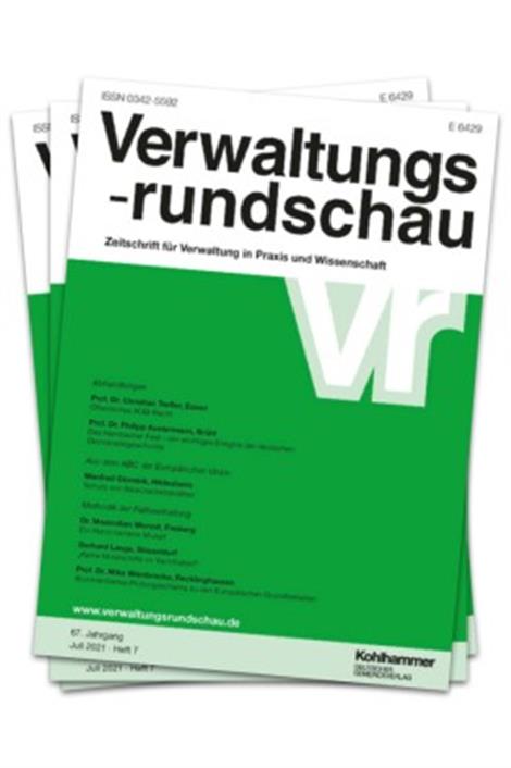 Verwaltungsrundschau-Abo