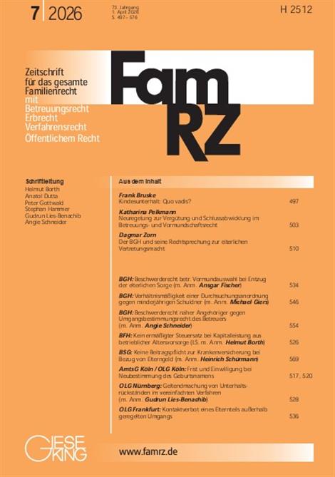 Zeitschrift-fuer-das-gesamte-Familienrecht-FamRZ-Abo