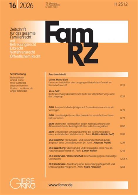 Zeitschrift-fuer-das-gesamte-Familienrecht-FamRZ-Abo