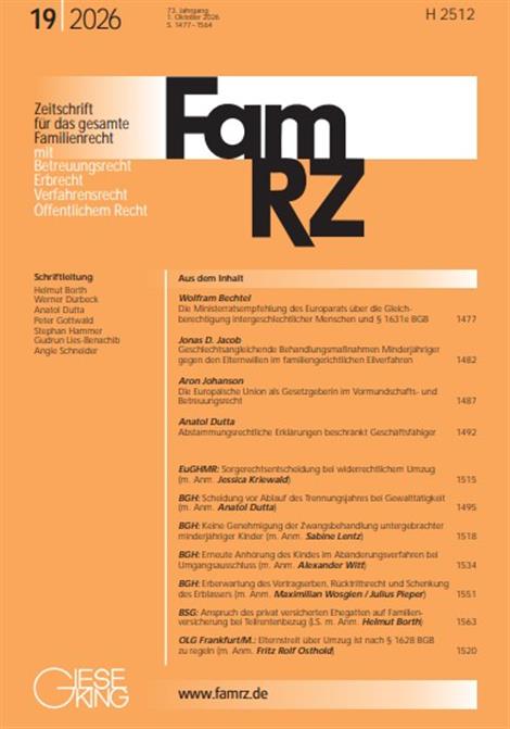 Zeitschrift-fuer-das-gesamte-Familienrecht-FamRZ-Abo