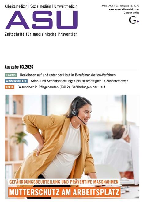 Arbeitsmedizin-Sozialmedizin-Umweltmedizin-ASU-Abo