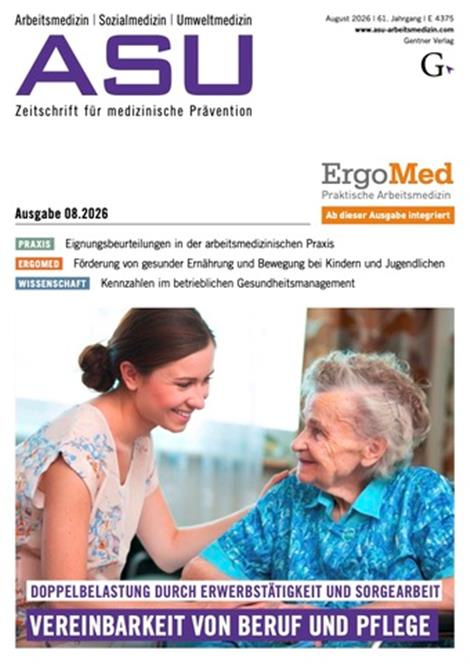 Arbeitsmedizin-Sozialmedizin-Umweltmedizin-ASU-Abo