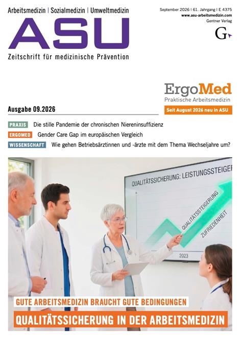 Arbeitsmedizin-Sozialmedizin-Umweltmedizin-ASU-Abo