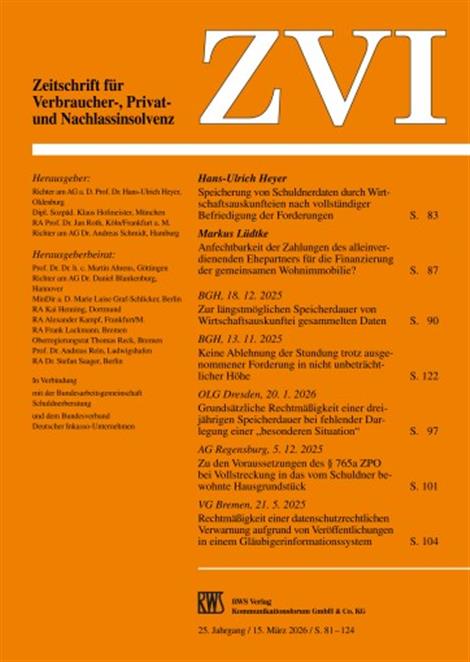 Zeitschrift-fuer-Verbraucher-und-Privatinsolvenz-ZVI-Abo