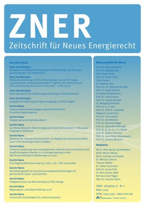 Zeitschrift-fuer-neues-Energierecht-ZNER-Abo
