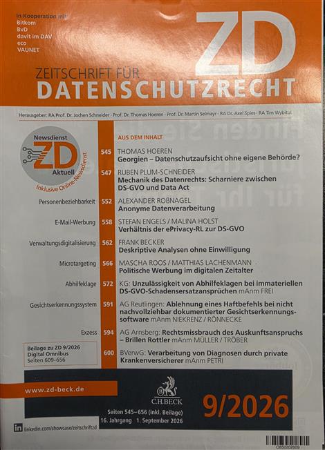 Zeitschrift-fuer-Datenschutzrecht-ZD-Abo