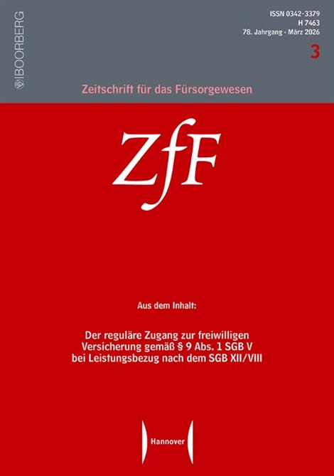 Zeitschrift-fuer-das-Fuersorgewesen-ZfF-Abo