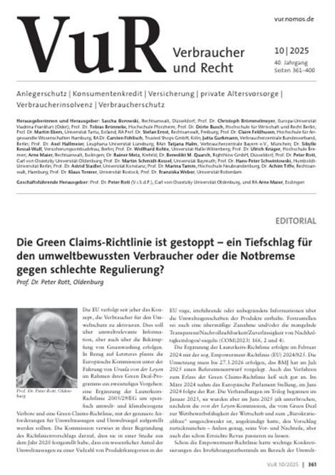 Verbraucher-und-Recht-VuR-Abo