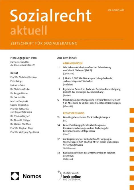 Sozialrecht-aktuell-Abo