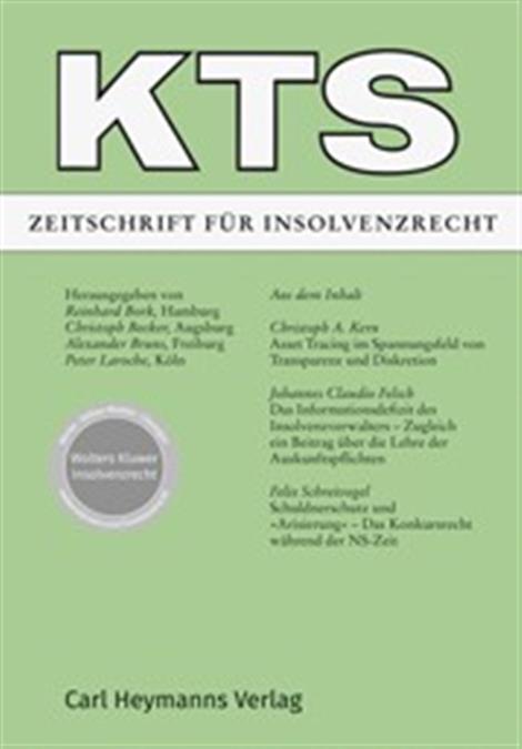 KTS-Zeitschrift-fuer-Insolvenzrecht-Abo