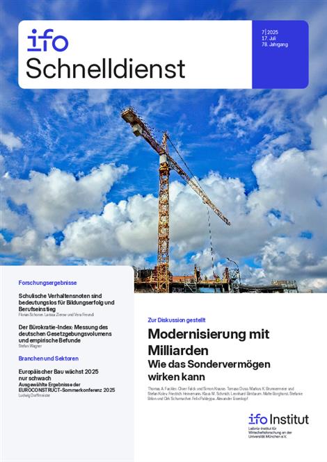 ifo-Schnelldienst-Abo