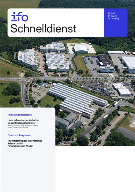 ifo-Schnelldienst-Abo