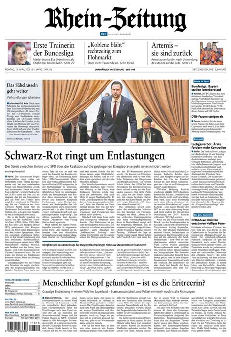 Rhein-Zeitung-Abo