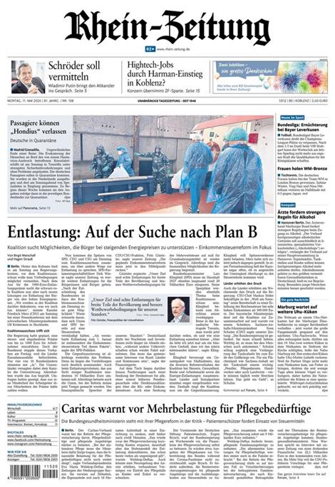 Rhein-Zeitung-Abo