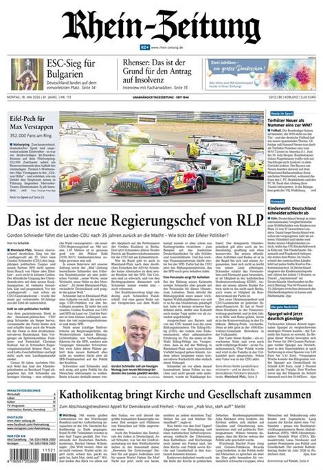 Rhein-Zeitung-Abo