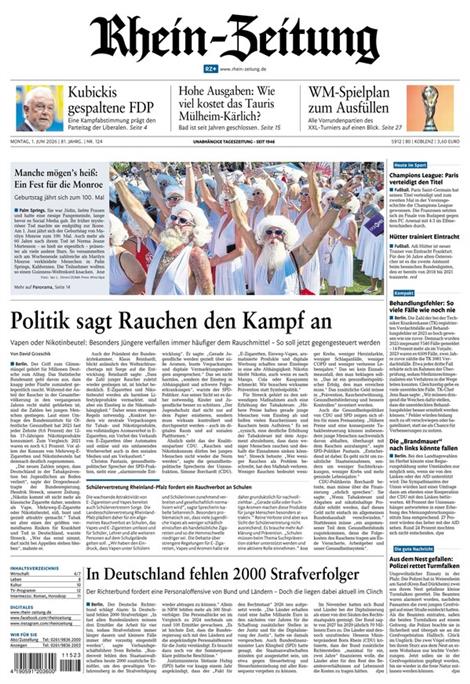 Rhein-Zeitung-Abo