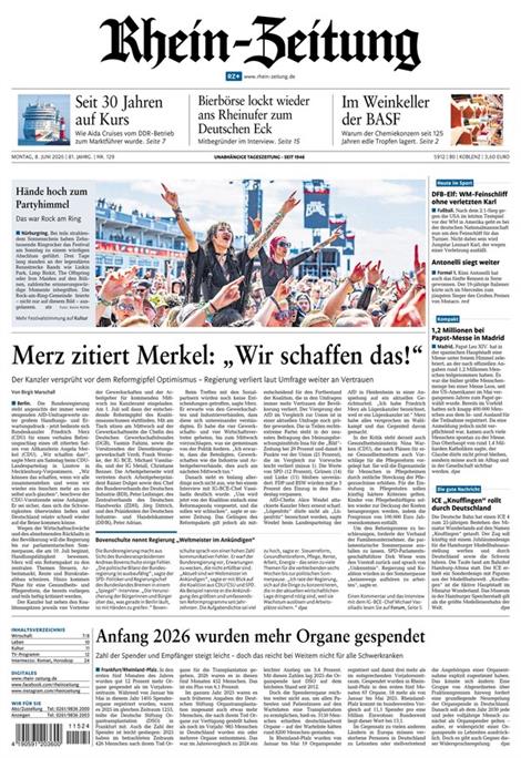 Rhein-Zeitung-Abo