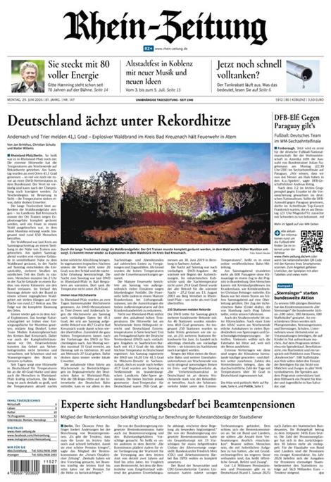 Rhein-Zeitung-Abo