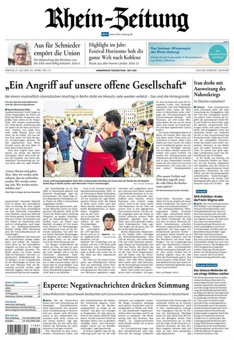 Rhein-Zeitung-Abo