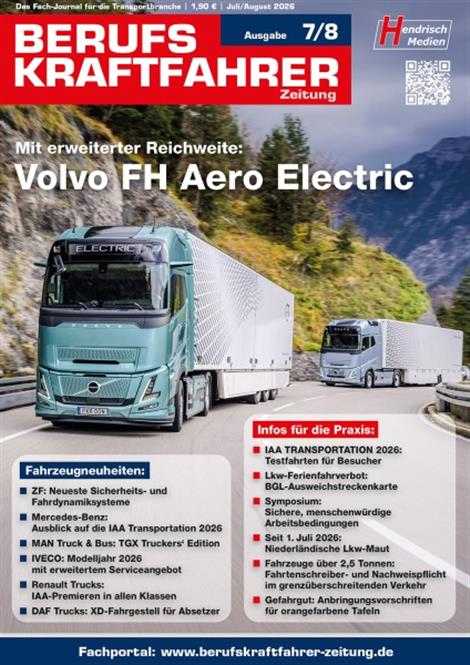 Berufskraftfahrer-Zeitung-Abo
