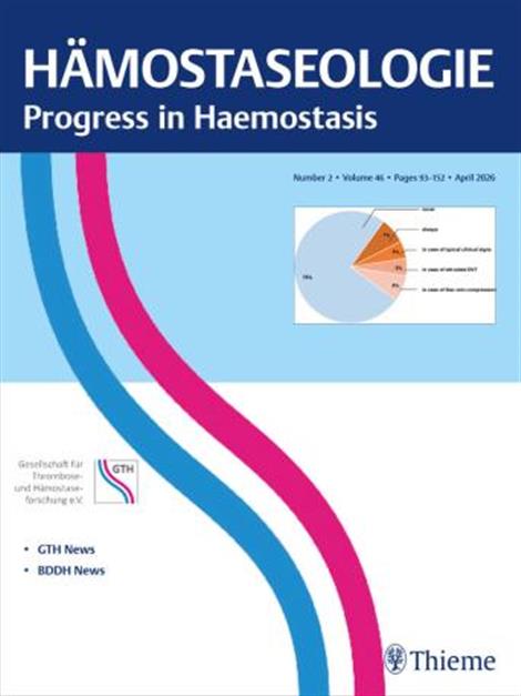 Haemostaseologie-Abo