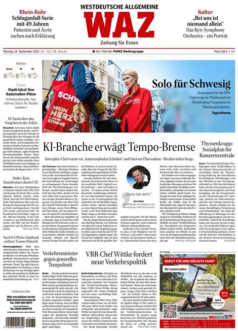Westdeutsche-Allgemeine-WAZ-Abo