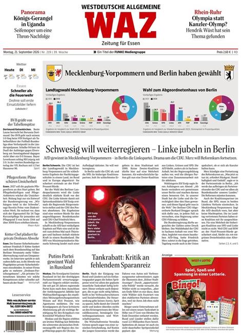 Westdeutsche-Allgemeine-WAZ-Abo
