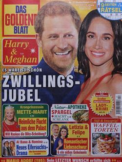 Goldene-Blatt-Abo Cover