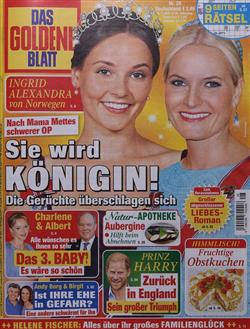 Goldene-Blatt-Abo Cover