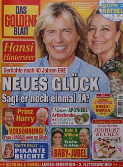 Goldene-Blatt-Abo Cover