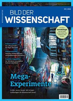 Bild-der-Wissenschaft-Abo Cover