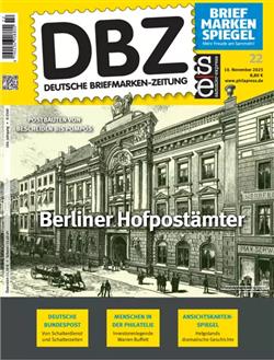 DBZ-Briefmarkenzeitung-Abo Cover