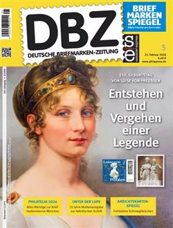 DBZ-Briefmarkenzeitung-Abo Cover