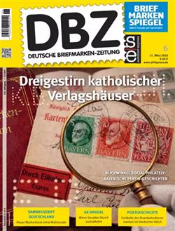 DBZ-Briefmarkenzeitung-Abo Cover