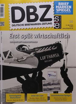 DBZ-Briefmarkenzeitung-Abo Cover